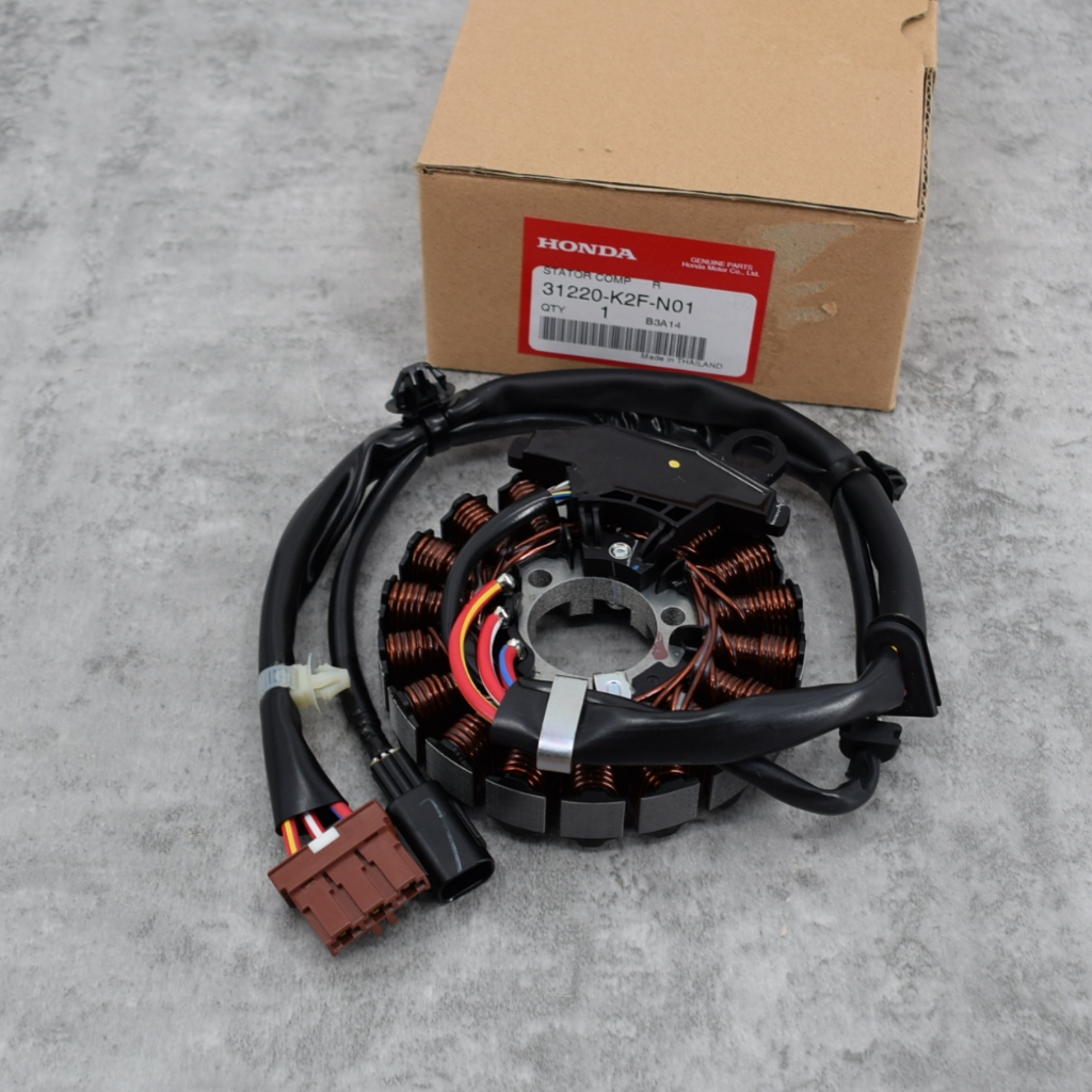 ขดลวดสเตเตอร์ มัดไฟ Scoopy-I ปี2021-2023 แท้ศูนย์ฮอนด้า ราคา/1ชื้น 31220-K2F-N01
