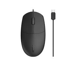 MOUSE (เมาส์) RAPOO N100C BLACK MAX SENSITIVITY (DPI) 1600DPI