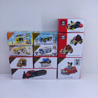 โมเดลรถมือหนึ่ง ของเเท้จากญี่ปุ่น TDR: Tokyo Disney Resort Tomica Chip and Dale micro car limited vehicle collection set