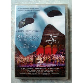 📀 DVD ANDREW LLOYD WEBBERS :  THE PHANTOM OF THE OPERA : ROYAL ALBERT HALL ✨ : สินค้าใหม่มือ 1 อยู่ในซีล