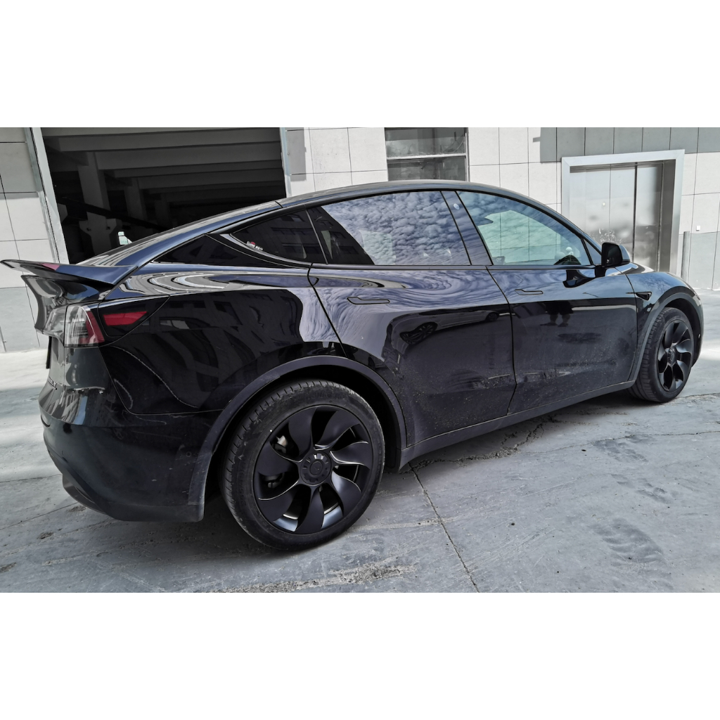 สปอตสินค้า Tesla Model 3/Y ฝาครอบดุมล้อ ความแข็งแรงสูง สีดําด้าน 18/19 นิ้ว แบบเปลี่ยน สําหรับ Tesla Model 3/Yเทสล่า ราคา ถูกที่สุด ดีลบีเคเค แกลเลอรีภาพที่ 5