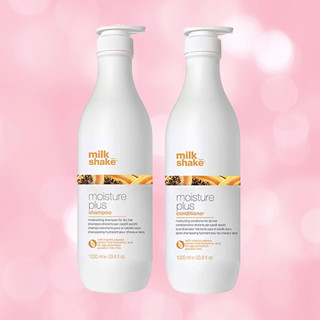 MILK SHAKE MOISTURE PLUS 1000 ML.แชมพู ครีมนวดผม วิปครีม สูตรละเอียดอ่อนเพื่อคืนความชุ่มชื่น เส้นผมและหนังศีรษะ