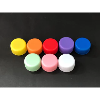 (100 ขวด) ขวดยาน้ำ พลาสติก 60ml มีฝาหลายสี