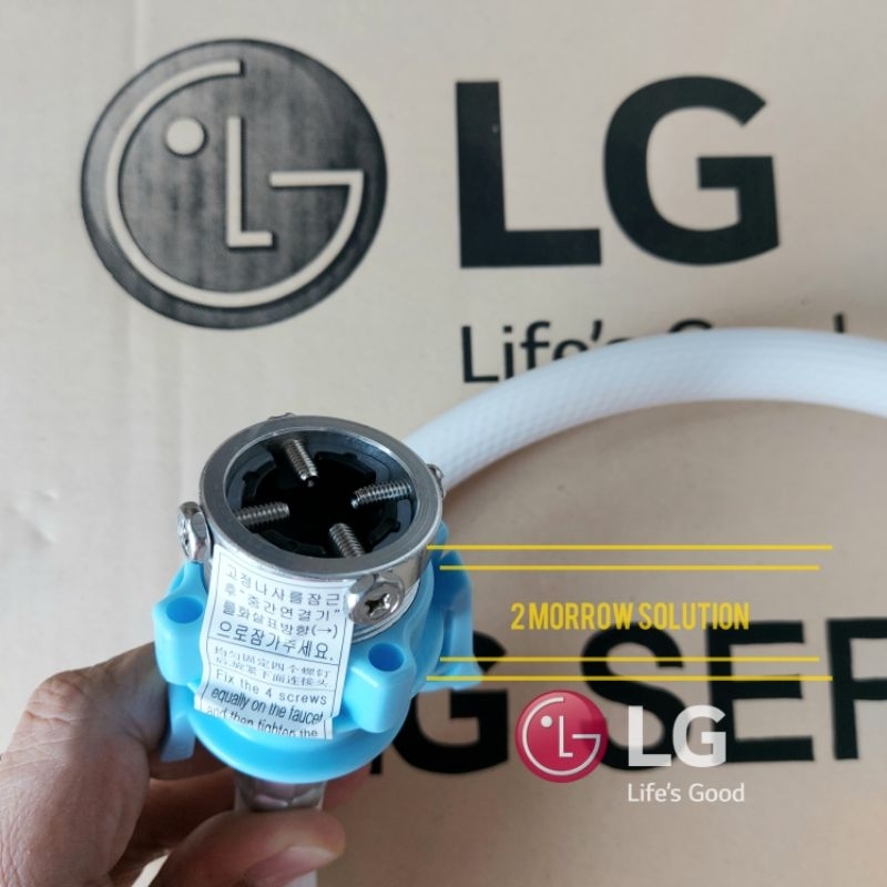 ชุดสายน้ำดีต่อเข้าเครื่องซักผ้าอัตโนมัติฝาบนLG รูปที่ 2