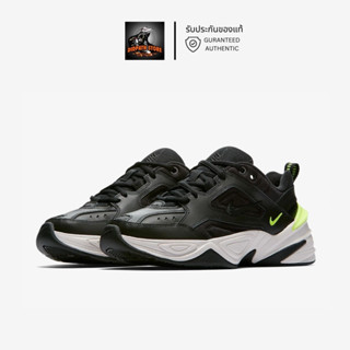 รับประกันของแท้ ✅ รองเท้าลำลองหญิง Nike M2K Tekno สี Black And Volt  (AO3108-002)