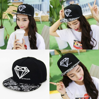 Cap_รูปเพชร Hat หมวกเบสบอล หมวกฮิปฮอป ราคาถูก พร้อมส่ง