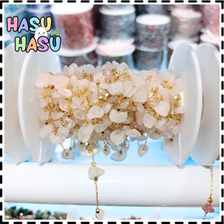 🪞 เครื่องประดับ DIY 🪞Clear Quartz #เครื่องประดับหิน อุปกรณ์ DIY สร้อยคอ สร้อยข้อมือ