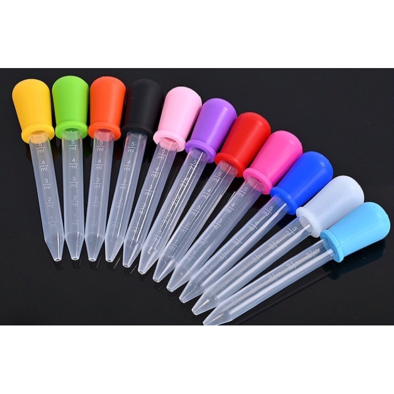 Giant dropper for kids หลอดหยดสำหรับเด็กขนาดใหญ่ สำหรับกิจกรรม sensory play (พร้อมส่ง)