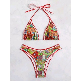 bikini แบบผูกอก Size L พร้อมส่ง