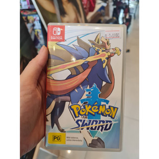 ของแท้ มีกล่อง แผ่นเกม Pokemon Sword Nintendo Switch Game