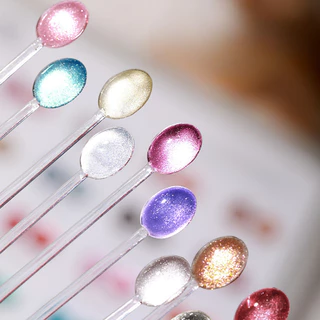 สีทาเล็บ สีลูกแก้ว กากเพชร 30 เฉดสี AS แบรนด์ดัง 15ml. CCE Set