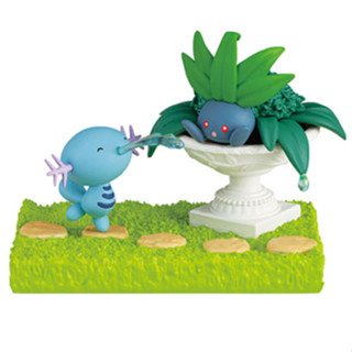 [ส่งตรงจากญี่ปุ่น] Re- Ment Pokemon Garden Wooper &amp; Oddish Japan Pocket Monster