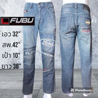 กางเกงยีนส์ชาย แบรนด์ fubu jeans Collection nascar fubu jeans งานหายาก 1992 กางกงยีนส์ กางเกงยีนส์ราคาถูก