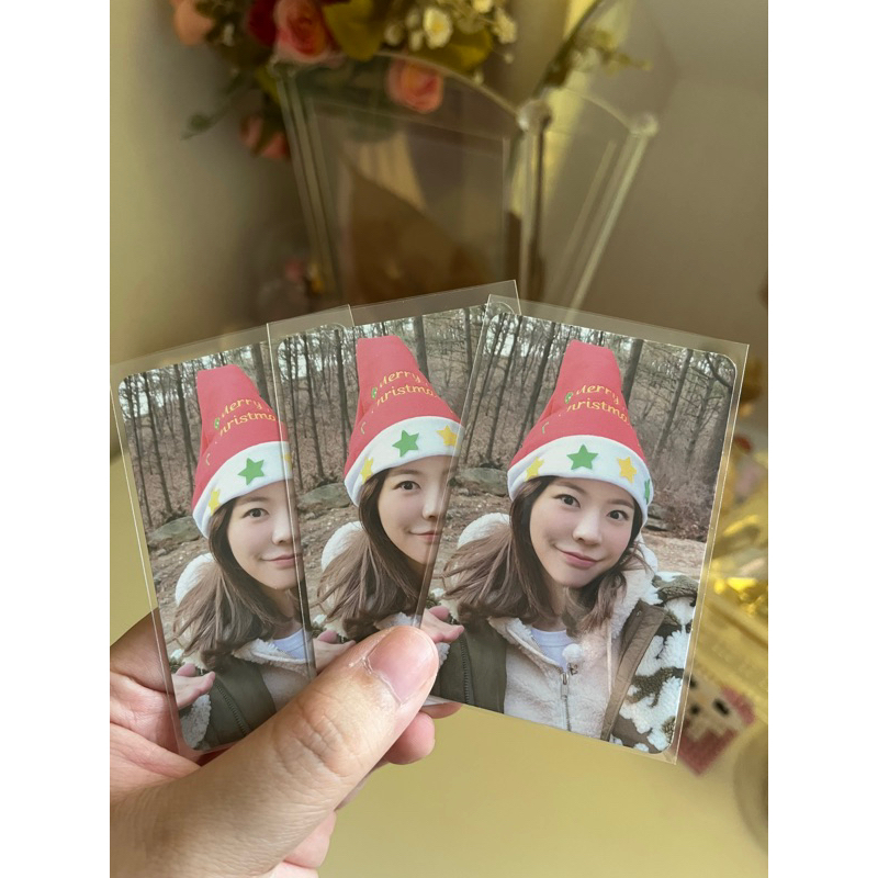 [พร้อมส่ง] SNSD Girl’s generation การ์ด Pink Christmas Sunny ซันนี่