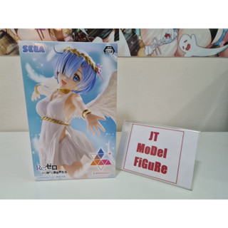 SEGA มือ 1 ของแท้ Lot.JP Re:Zero kara Hajimeru Isekai Seikatsu - Rem - Luminasta - Chou Oni Tenshi พร้อมส่ง