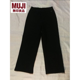 กางเกง​​ขายาวผ้ายืด MUJI Brand_2nd (Deadstock​)​/ Size S/ Made in Combodia​/ แท้มือสองกระสอบนำเข้า