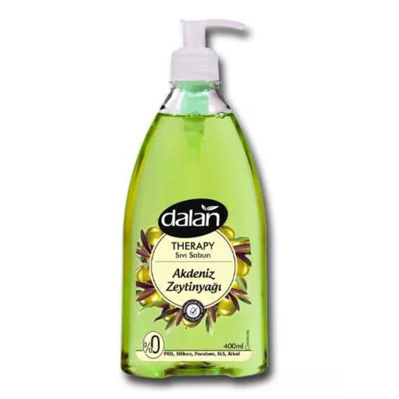 Dalan D'Olive , Olive Oil 400 ml Liquid Soap / สบู่เหลว Dalan 400 ml