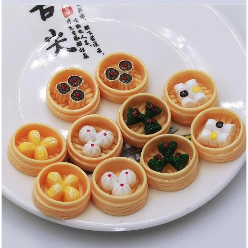[ถูกสุด]ชิ้นละ 7 บาท ชุดละ 5 ชิ้น ขนมจิ๋ว ติ่มซําจิ๋ว ขนมเข่ง อาหารจิ๋ว น่ารักมากๆ สั่งเลยราคาถูกสุด ที่ 285shop