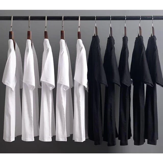 [1แถม1 เลือกสีได้] เสื้อยืดสีพื้น เสื้อยืดผู้ชาย ยืดเปล่า ผ้าCotton 100% เสื้อยืด ช เสื้อยืดสีขาว [[ราคาโรงงงาน]]