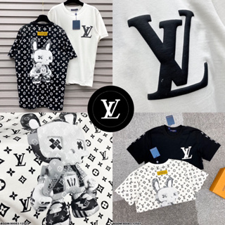 เสื้อยืด Louis Vuitton 🐰 Hiend 1:1 cotton 💯 เสื้อยืดแบรนด์เนม