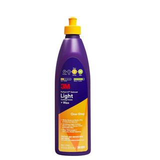 3M 36109 Perfect-It Light Cutting Polish + Wax น้ำยาขัดละเอียด สูตรใหม่ ผสมแว๊ก ขนาด 475 ml (16 FL OZ) One Step สูตรพิเศ