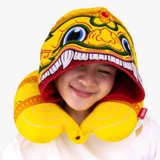 Ramakien Hoddie Neck Pillow - Kesornthamala (หมอนรองคอเกสรทมาลา)