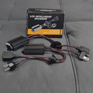 Canbus Decoder ของ LED ขั้ว H4 สำหรับ แก้ไขปัญหา ECU รถตัดไฟหน้า ในรถยุโรป Benz BMW ฯ จำนวน 1 คู่ รับประกัน 1 ปี