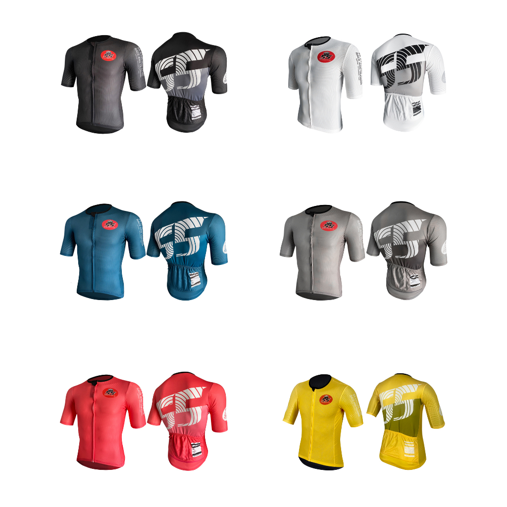 เสื้อปั่นจักรยาน ชุดปั่นจักรยาน 55 Cycling Club Jersey