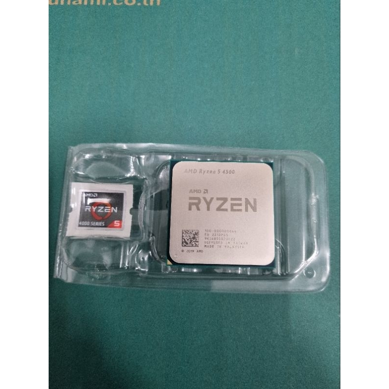 CPU (ซีพียู) AM4 AMD RYZEN 5 4500 3.6 GHz มือสอง ประกันเหลือ 2 ปี 6 เดือน ++ 
