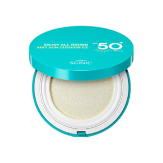 [สินค้าของแท้100%_ส่งตรงจากเกาหลี] SCINIC  Enjoy All Round Airy Sun Cushion EX 25g (SPF50+PA++++)