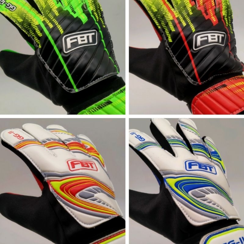 (FBTลิขสิทธิ์💯)ไซส์ 5-10 ถุงมือโกล์ เด็ก-ผู้ใหญ่/ถุงมือผู้รักษาประตู