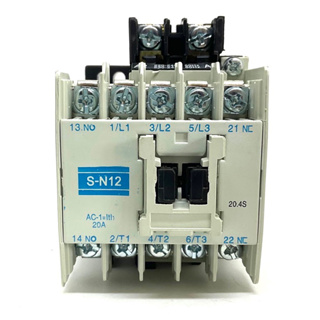 S-N12 แมกเนติก คอนแทกเตอร์(MAGNETIC CONTACTOR) 110VAC  220VAC  380VAC สินค้าพร้อมส่ง