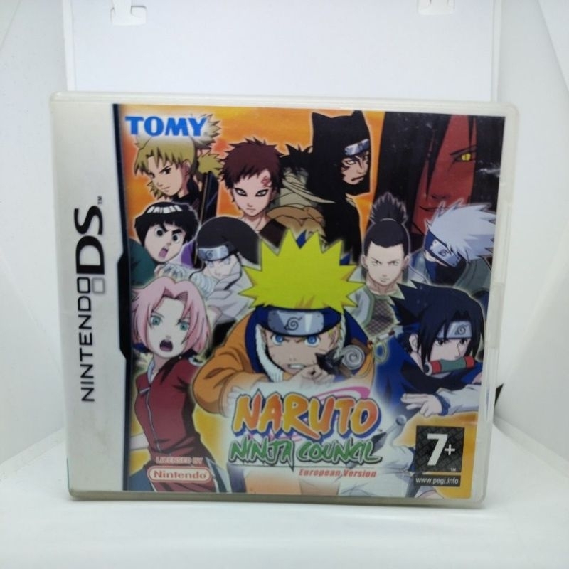 Nintendo DS แผ่นแท้ Naruto Ninja council มือสอง โซนEU