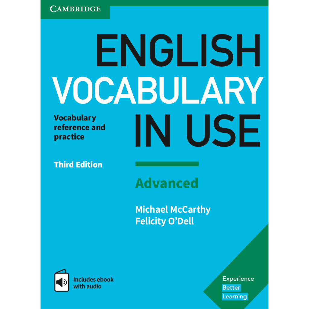E-Book | หนังสือเรียนภาษาอังกฤษ Cambridge - English Vocabulary in use - Advanced Third Edition (English Version) NO CD