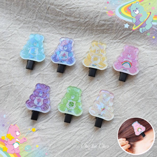 กิ้บติดผมเด็ก หมีสายรุ้ง ขนาด 4*3 cm. พร้อมส่ง 7 สี พร้อมส่งในไทย