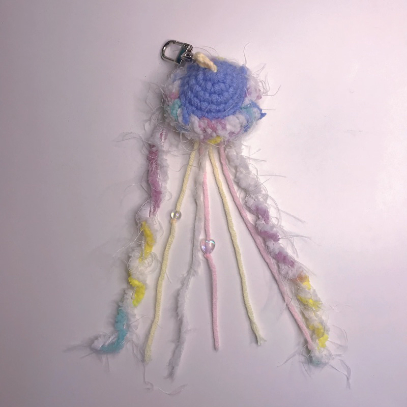 jellyfish - fluffy cotton candy