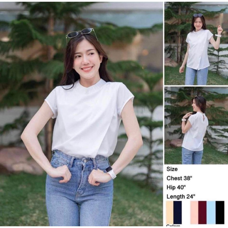 [พร้อมส่ง] เสื้อทำงาน L154shop