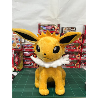 ตุ๊กตา อีวุย ร่างสายฟ้า (ขนาด 10 นิ้ว) ลิขสิทธิ์แท้ / ตุ๊กตา Jolteon Eevee โปเกม่อน โปเกมอน Pokemon กลุ่ม ปิกาจู Pikachu