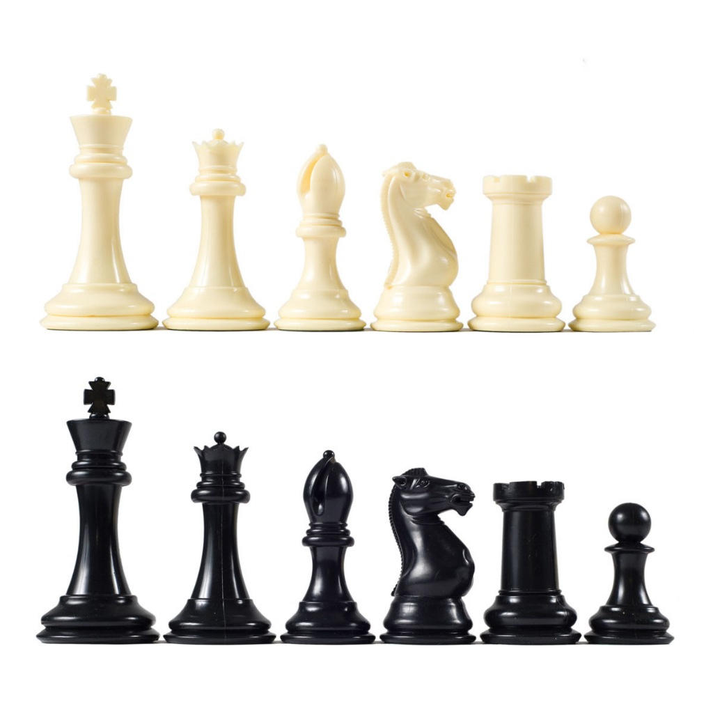 (TepLegacy) ตัวหมากรุกสากลฟิชเชอร์ 4 1/8" Fischer Chess Pieces