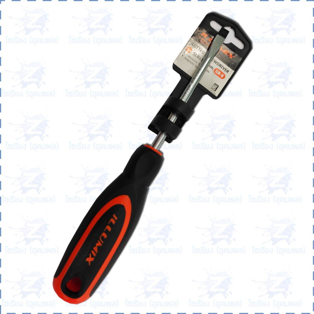 รวมอุปกรณ์ช่าง Illumix ตราช้าง ไขควง คีม ประแจ ตลับเมตร Screwdriver Wrench Pliers Measuring Tape
