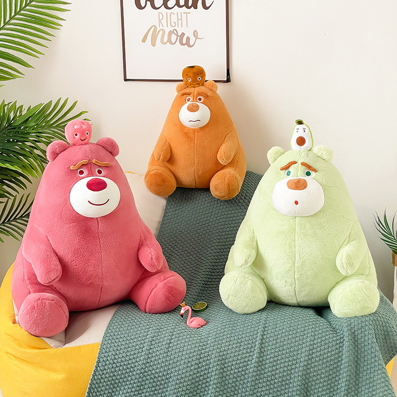 【Swoan】 30ซม./40ซม./50ซม Disney Toy Story 4 ตุ๊กตา น่ารักอะโวคาโดสตรอเบอร์รี่หมีตุ๊กตา ของขวัญพิเศษทุกโอกาส ของขวัญวันวาเลนไทน์