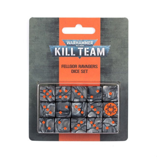 [GW พร้อมส่ง] GAMES WORKSHOP.KILL TEAM: FELLGOR RAVAGER DICE ลูกเต๋า