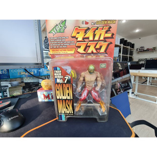 ของแท้ ครบกล่อง  Tiger Mask Violence Action Figure No.7 Golden Mask