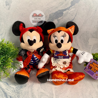 🎃 พร้อมส่ง 👻 Mickey and Minnie Mouse Doll Halloween From Disneyland ตุ๊กตามิกกี้เมาส์ ลิขสิทธิ์แท้