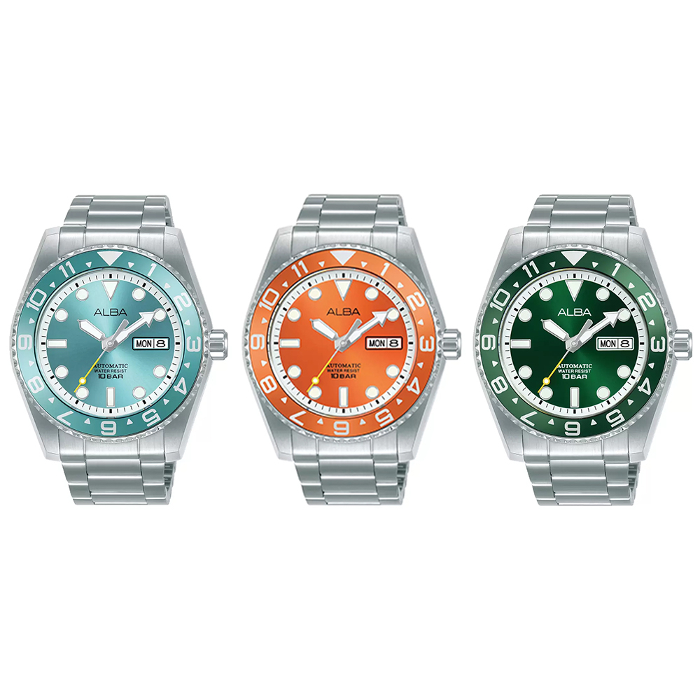 ALBA นาฬิกาข้อมือผู้ชาย สายสแตนเลส รุ่น AL4509,AL4509X,AL4509X1,AL4511,AL4511X,AL4511X1,AL4513,AL451