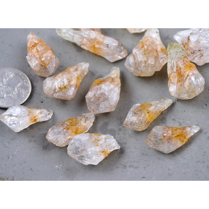 Clear Quartz Point Rutilated Quartz Point Gold Rutilated Point Quartz Point Loose Stone Healing Crys