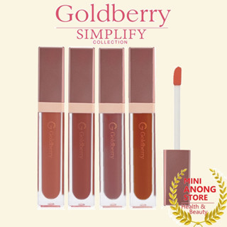 GOLDBERRY Simplify Soft Matte Liquid Lip โกลด์เบอรี่ ซิมพลิไฟน์ ซอฟท์ แมทท์ ลิควิด ลิป