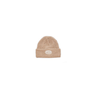 หมวกไหมพรม PISI Mini Fisherman Beanie 02 สีเบจ