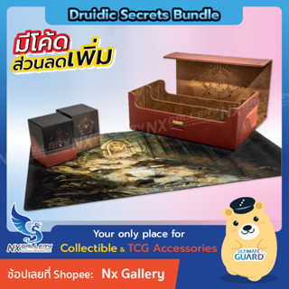 [Ultimate Guard] The Druidic Secrets Bundle - Arkhive, Boulder, Playmat - กล่องเก็บการ์ด แผ่นรองเล่น ชุดพิเศษ (Limited)