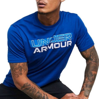 เสื้อยืด Under Armour BLURRY LOGO WORDMARK เสื้อยืด UA สินค้าแท้ 100%